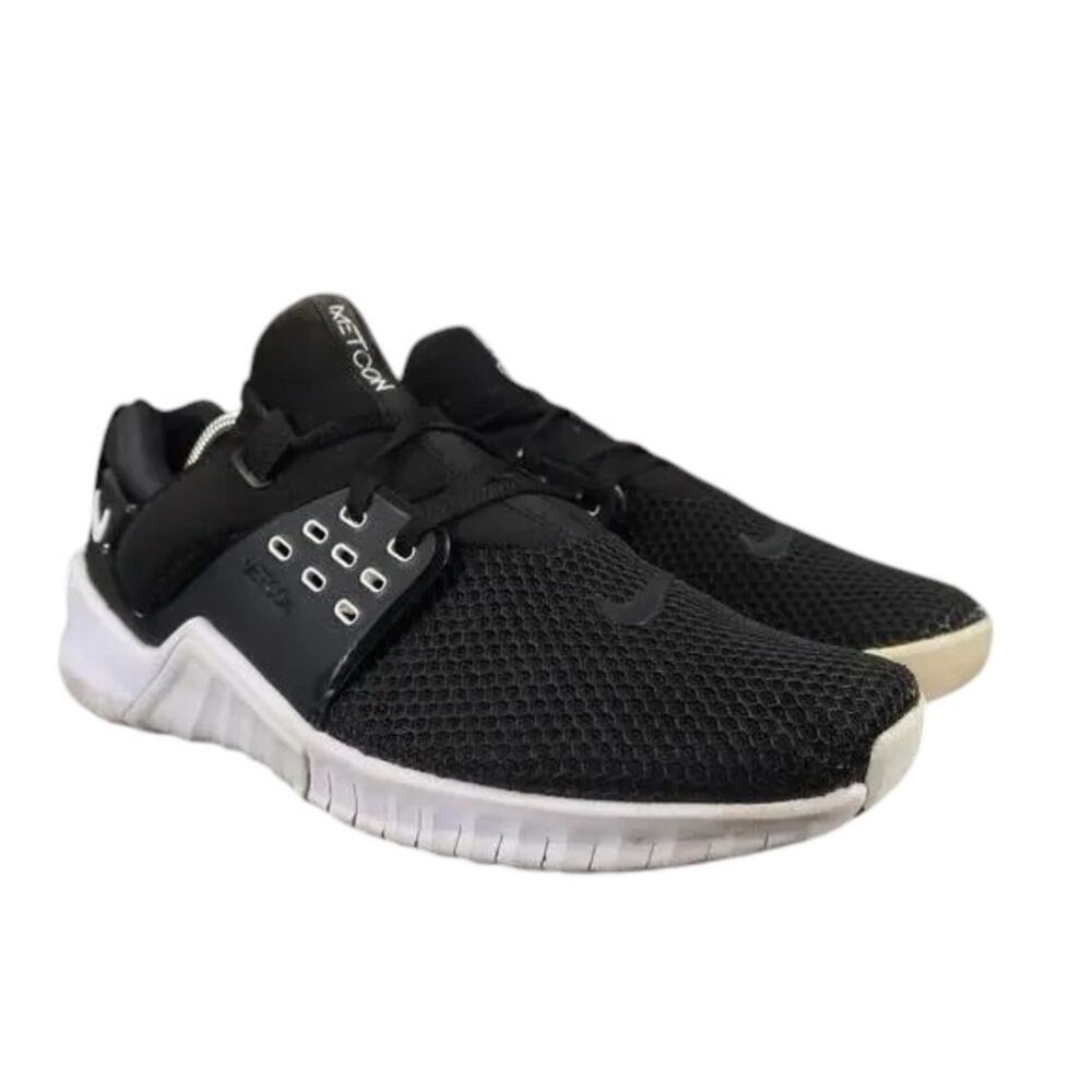 Nike Shoes Mens 10.5 Athletic Sneaker Free X Metcon 2 Cross Train Crossfit Black - Picture 12 of 15